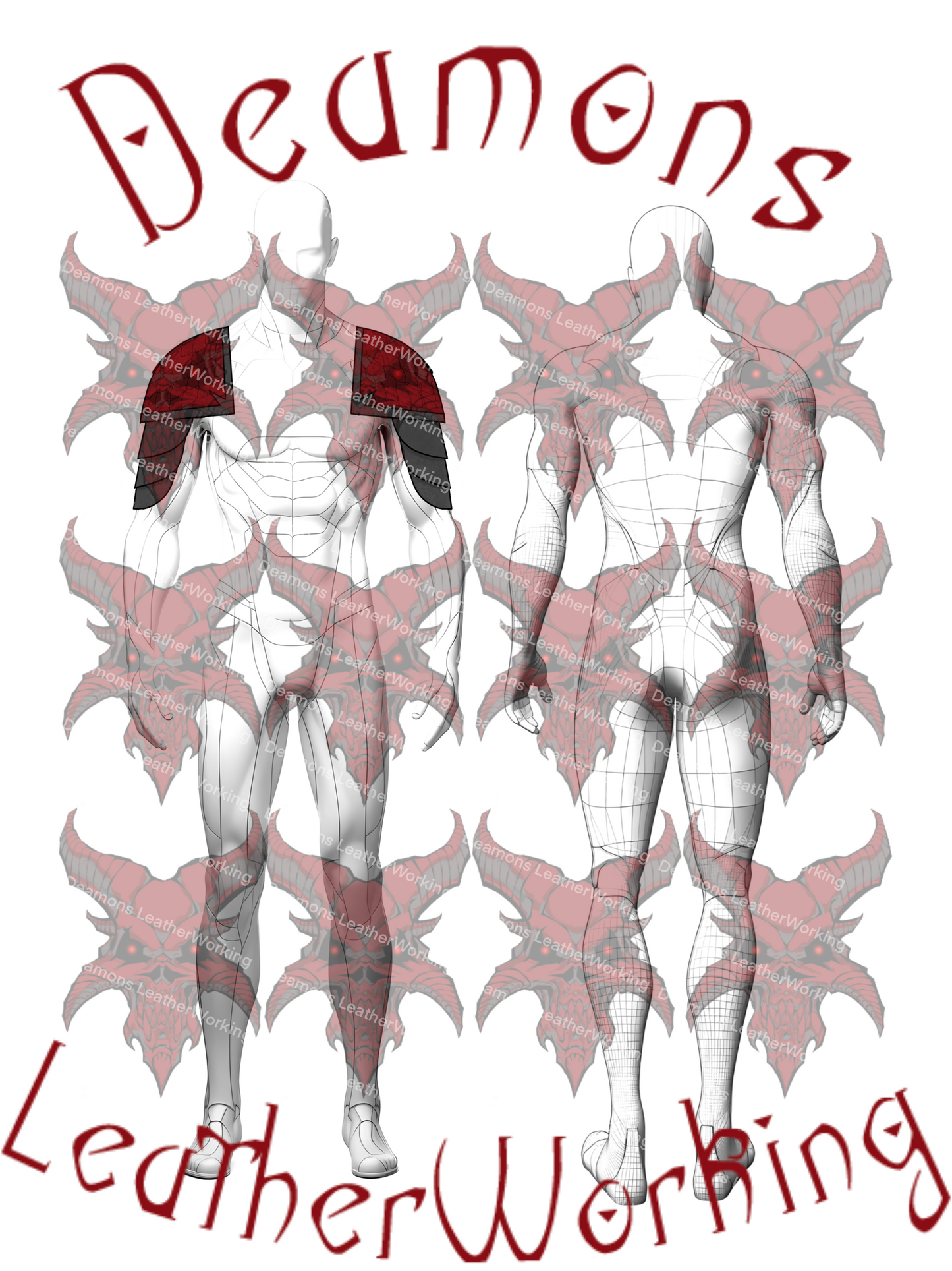 Dragon Slayer - Larp Grade -  Pauldrons